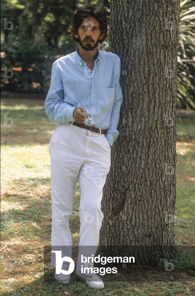 Rome, about 1990. Italian writer Luciano Allamprese (photo)