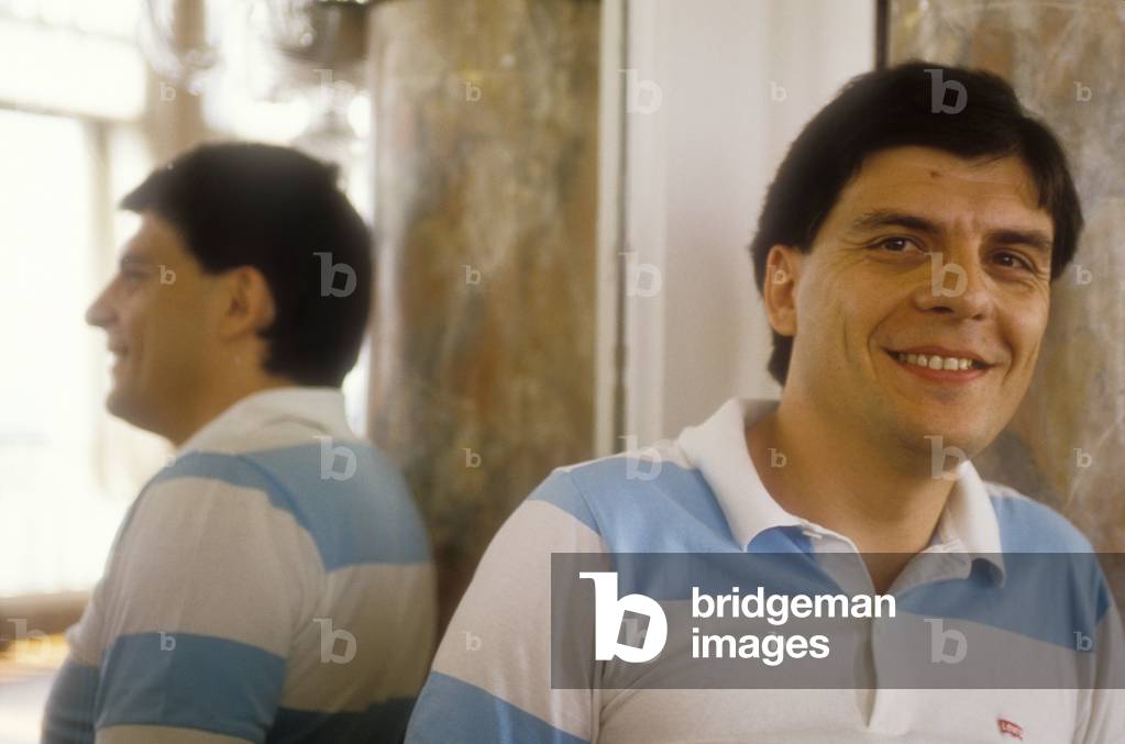 Venice Lido, Venice Film Festival 1990. Bulgarian director Mikhail Pandurski/Lido di Venezia, Mostra del Cinema di Venezia 1990. Il direttore bulgaro Michail Pandurski -