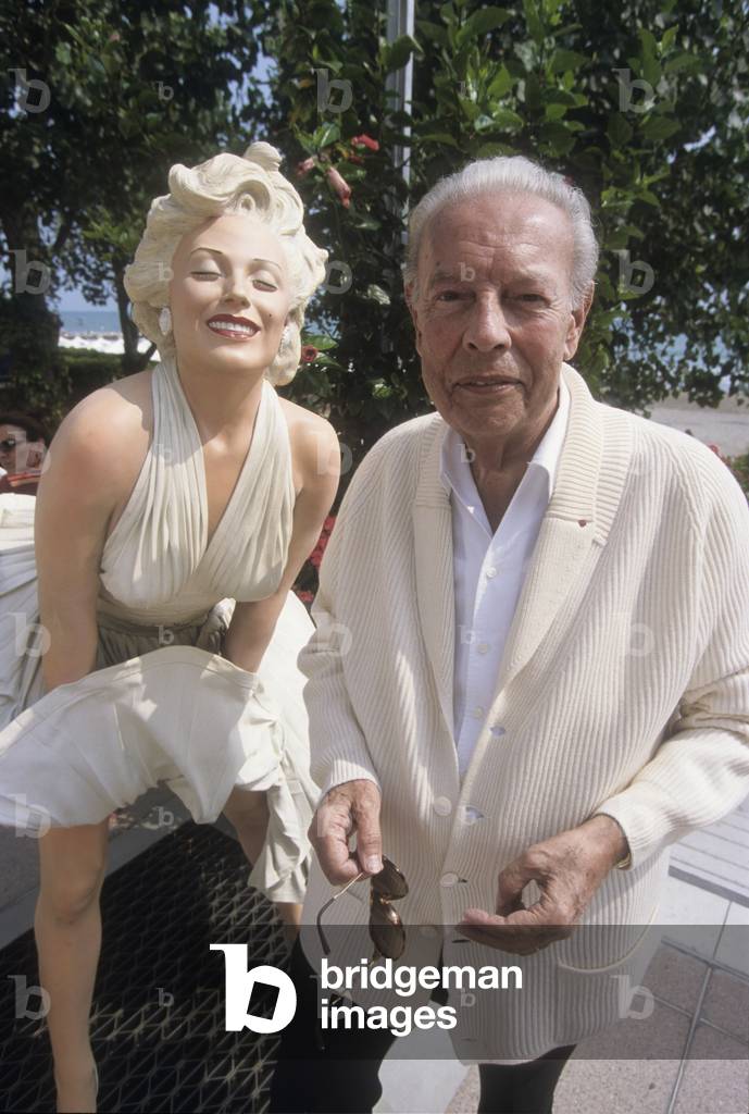 Venice Lido, Venice Film Festival 1998. talian film critic Gian Luigi Rondi (photo)