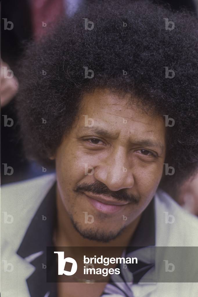 Italian jazz-rock saxophonist James Senese (about 1985) (photo)