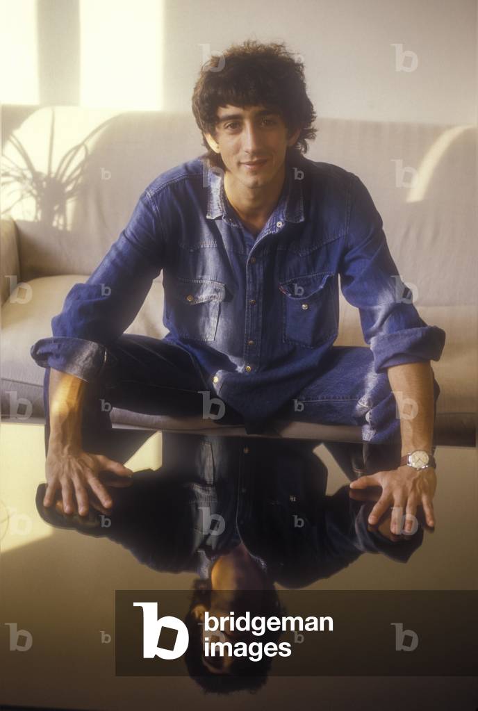 Rome, 1987. Italian actor Sergio Rubini (photo)
