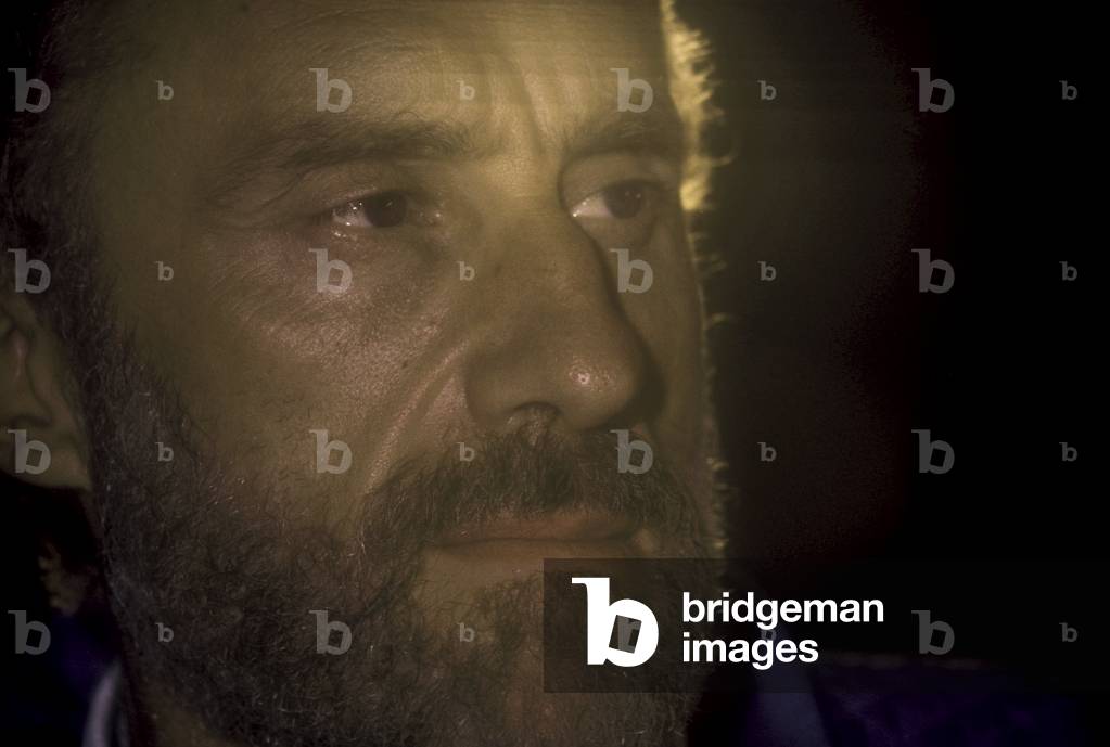 Rome, about 1980. Italian artist Ugo Attardi/Roma, 1980 circa L'artista Ugo Attardi -