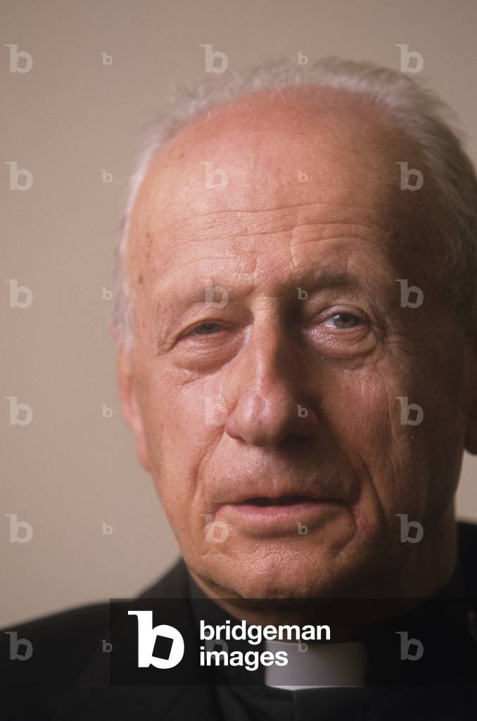 Vatican City, 1999. French Cardinal Roger Etchegaray/Citta del Vaticano, 1999. He Cardinal Roger Etchegaray -