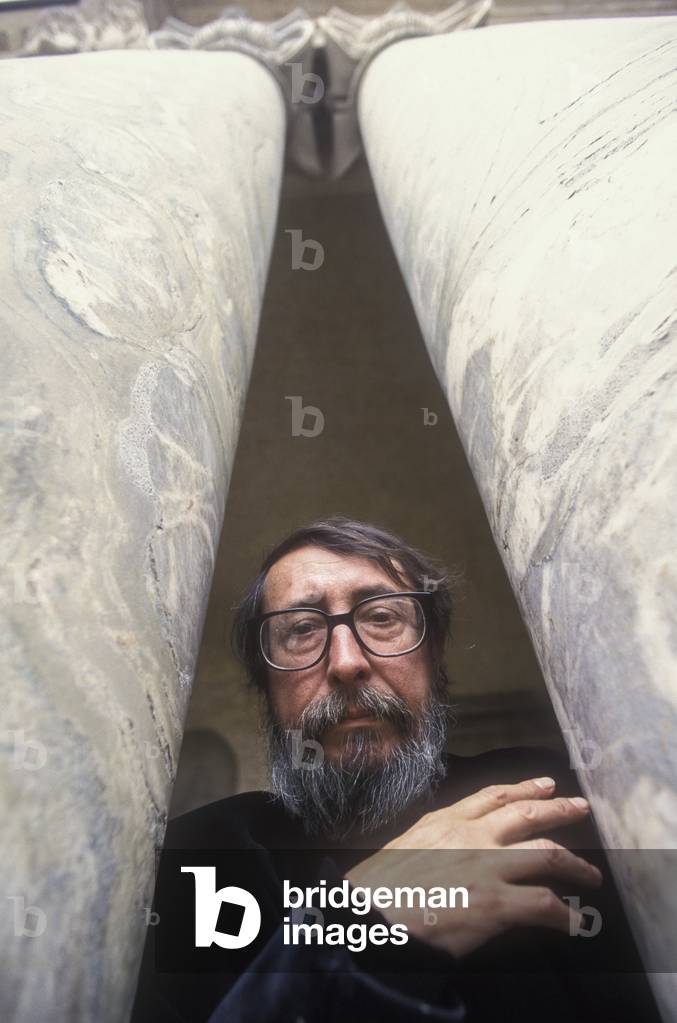 Venice 1999. French writer Patrick Rambaud/Venezia, 1999. The scrittore francese Patrick Rambaud -