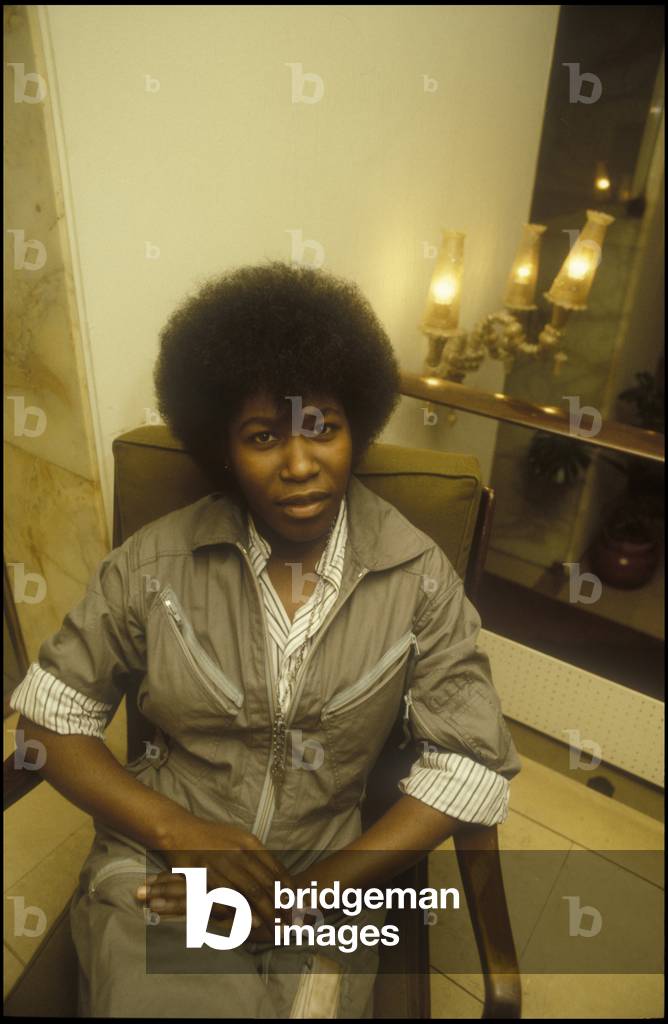 Singer and songwriter Joan Armatrading, c.1980