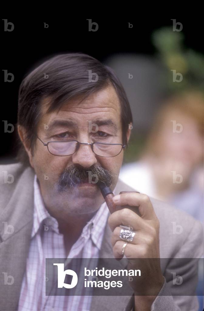 Venice Lido, Venice Film Festival 1984. German writer Gunter Grassy, member of jury Festival/Lido di Venezia, Mostra del Cinema di Venezia 1984. Lo scrittore tedesco Gunter Grassy, membro della giuria della Mostra - Â