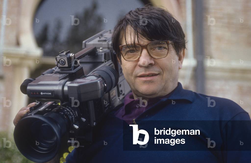 Venice Lido, Venice Film Festival 1987. Italian director Silvano Agosti (photo)