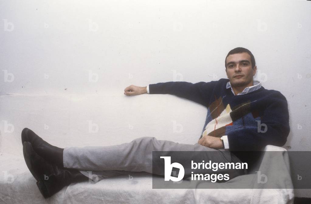 Italian director Mario martone (about 1980)/Il regista Mario Martone (1980 circa) -