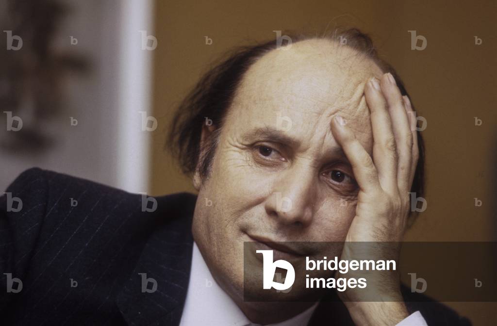 Italian sociologist Francesco Alberoni. Milan, 1982 (photo)