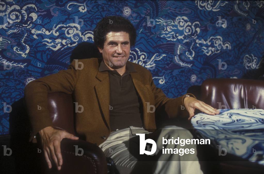Venice Lido, Venice Film Festival, about 1980. French director Claude Lelouch (photo)