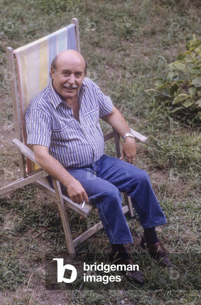 Italian writer Eugenio Vitarelli, 1988 (photo)