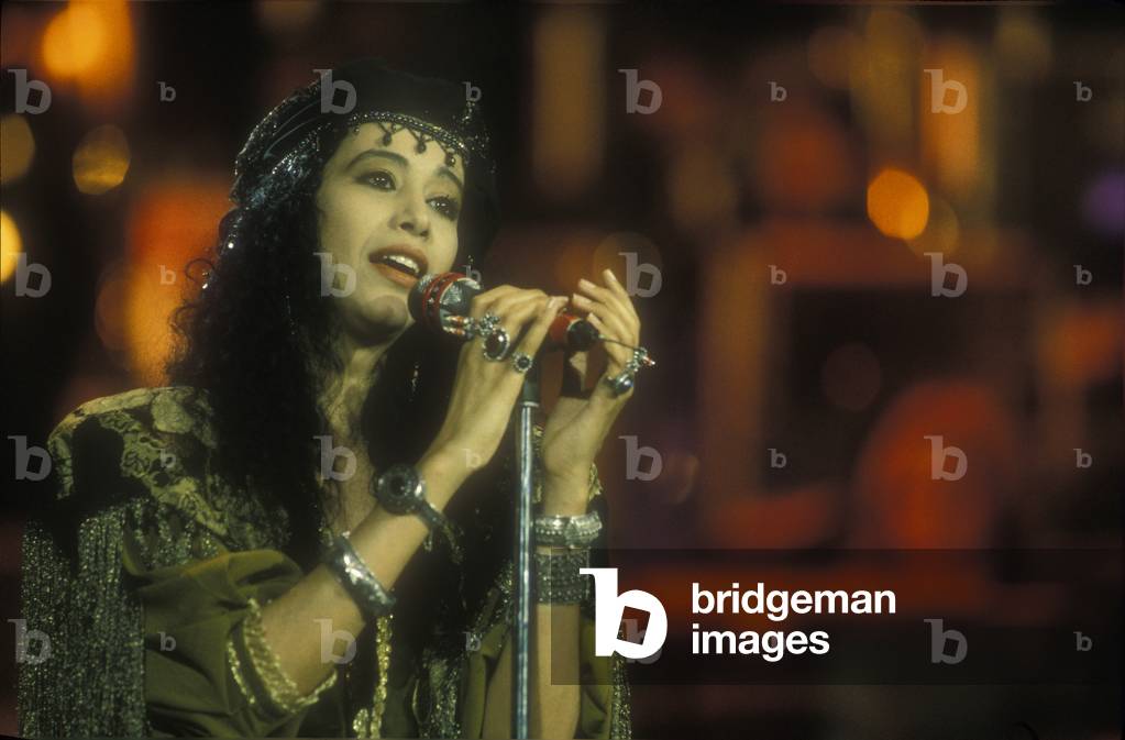 Israeli pop singer Ofra Haza (photo)