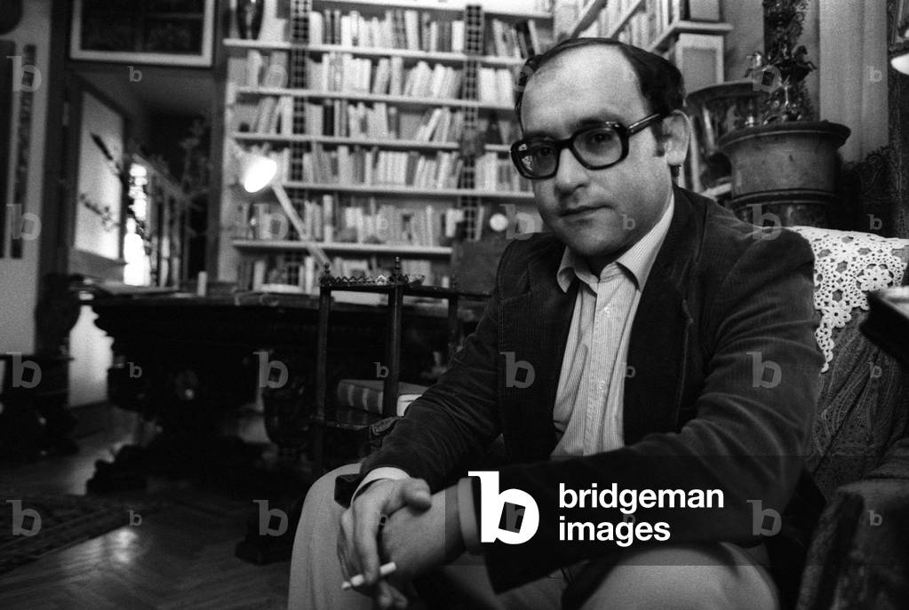 Italian composer SALVATORE SCIARRINO, 1980/SALVATORE SCIARRINO, composer, 1980