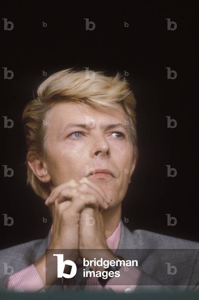 David Bowie, Cannes, France, 1983 (photo)
