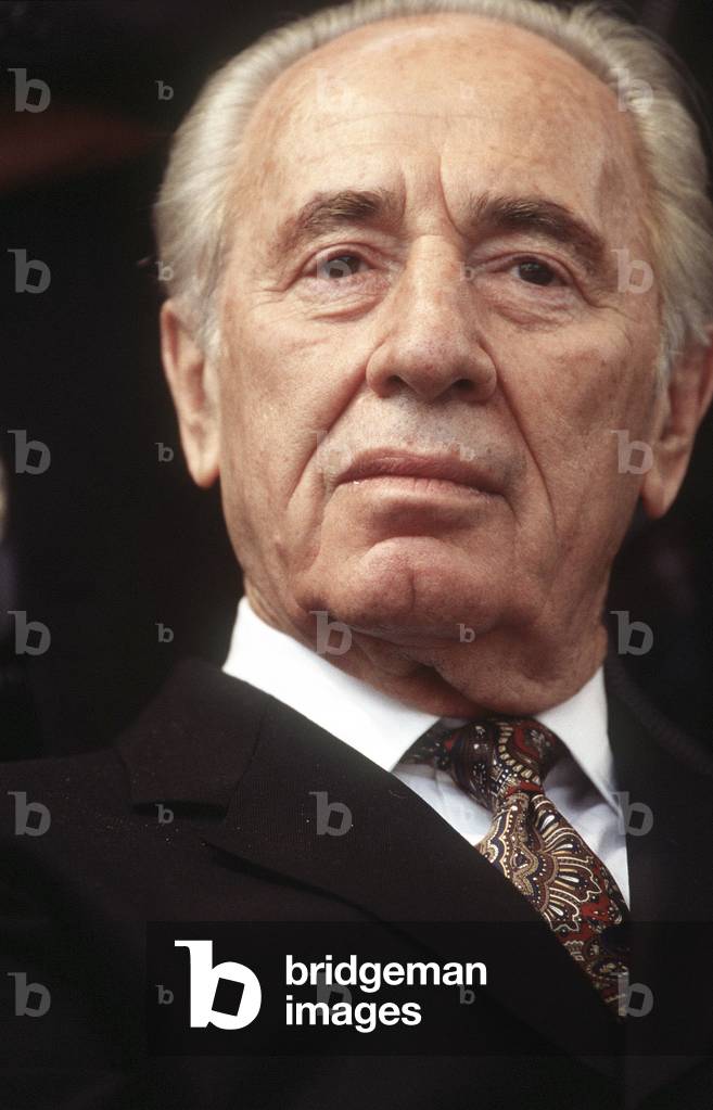 Israeli politician Shimon Peres, 1999 (photo)