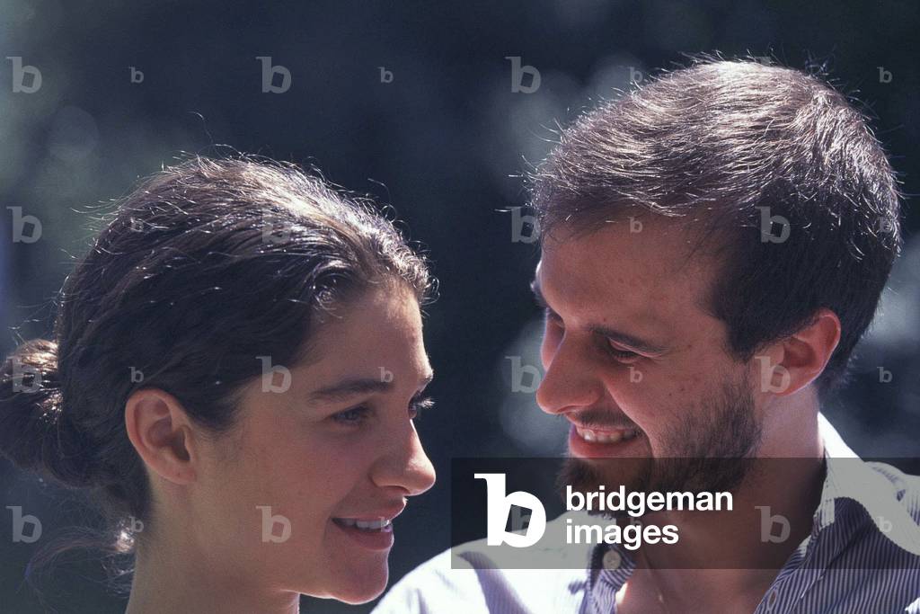 Edoardo Ponti and Elizabeth Gruber 1996 (photo)