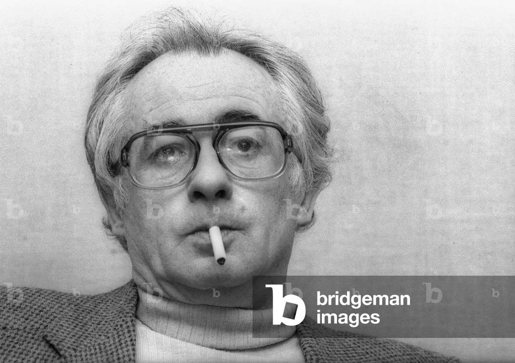 Italian writer and poet Alfredo Giuliani (1979)/Lo scrittore e poeta Alfredo Giuliani (1979) -