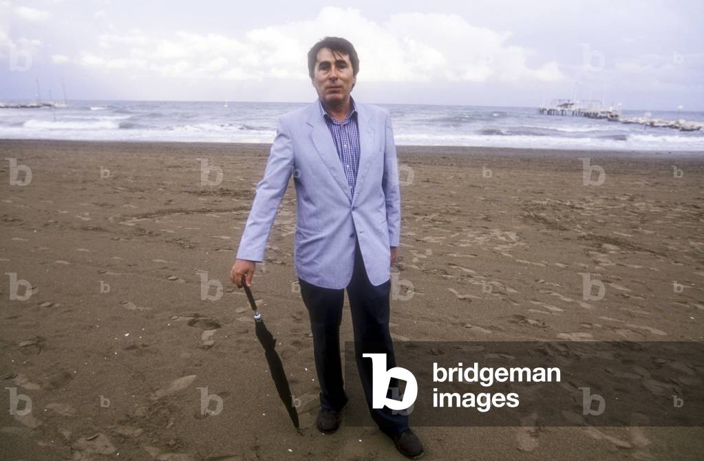 Venice Lido, 1994. Italian writer Fredinando Camon (photo)