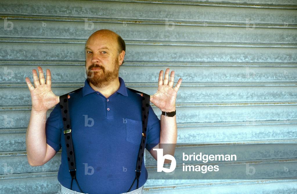 Venice Lido, Venice Film Festival 1989. American director and actor Paul Bartel/Lido di Venezia, Venice Film Festival 1989. He registered Paul Bartel -