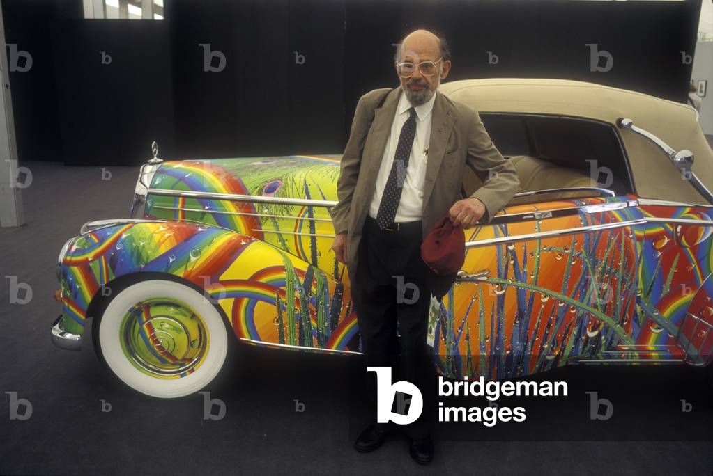 Allen Ginsberg, Venice, Italym 1994 (photo)