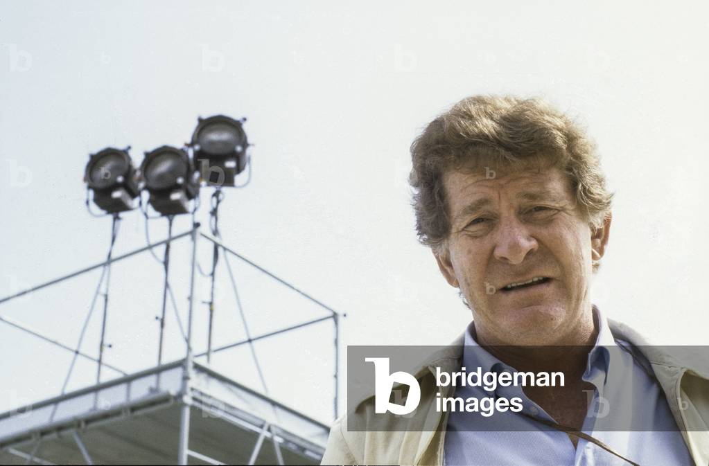 Venice Film Festival, about 1980. Italian director Ermanno Olmi/Mostra del Cinema di Venezia, 1980 circa. He registered Ermanno Olmi-