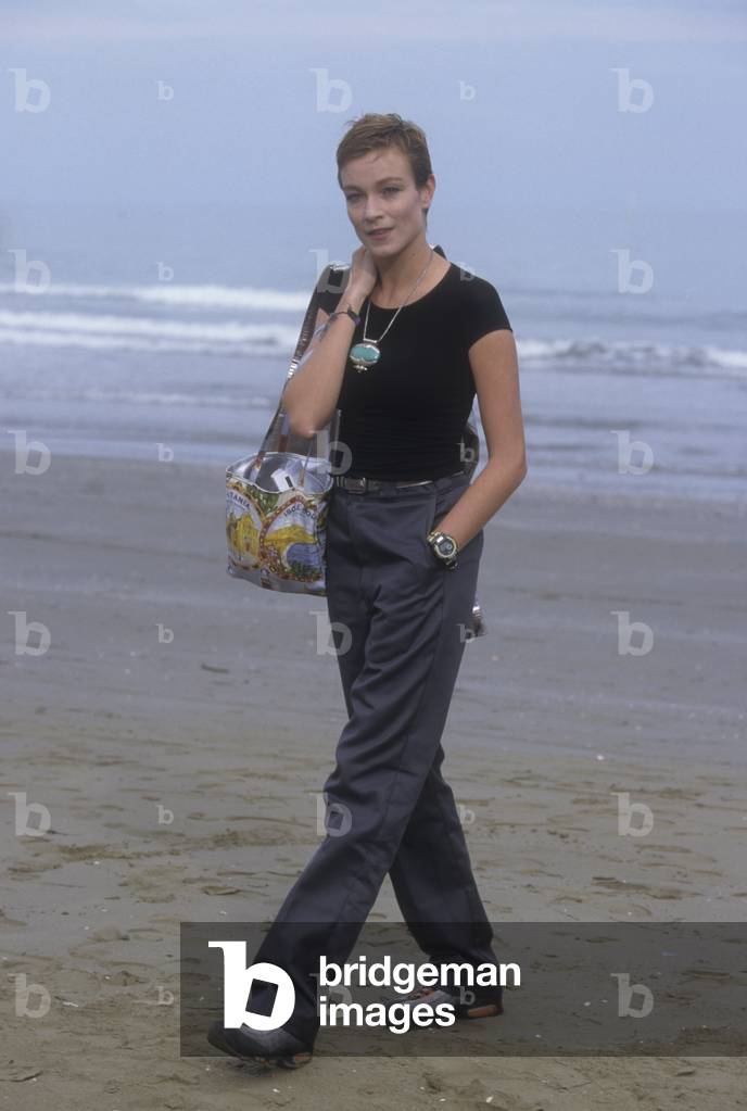Venice Film Festival 1998. Italian actress Stefania Rocca, protagonist of the movie 