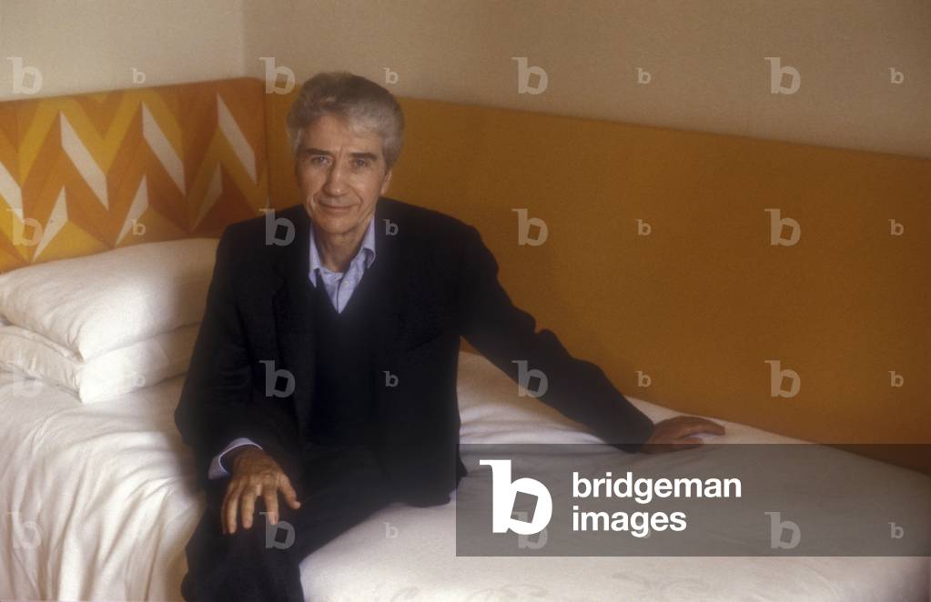 English movie director ALAIN RESNAIS, about 1990/ALAIN RESNAIS, regista, 1990 circa -