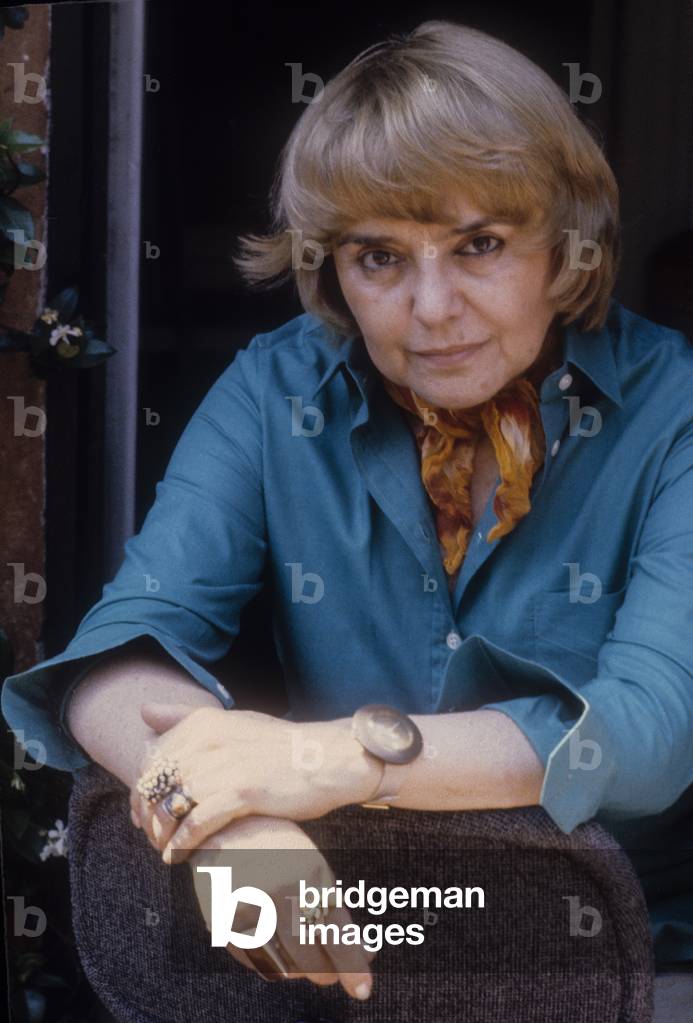 Fernanda Pivano at home (1980)