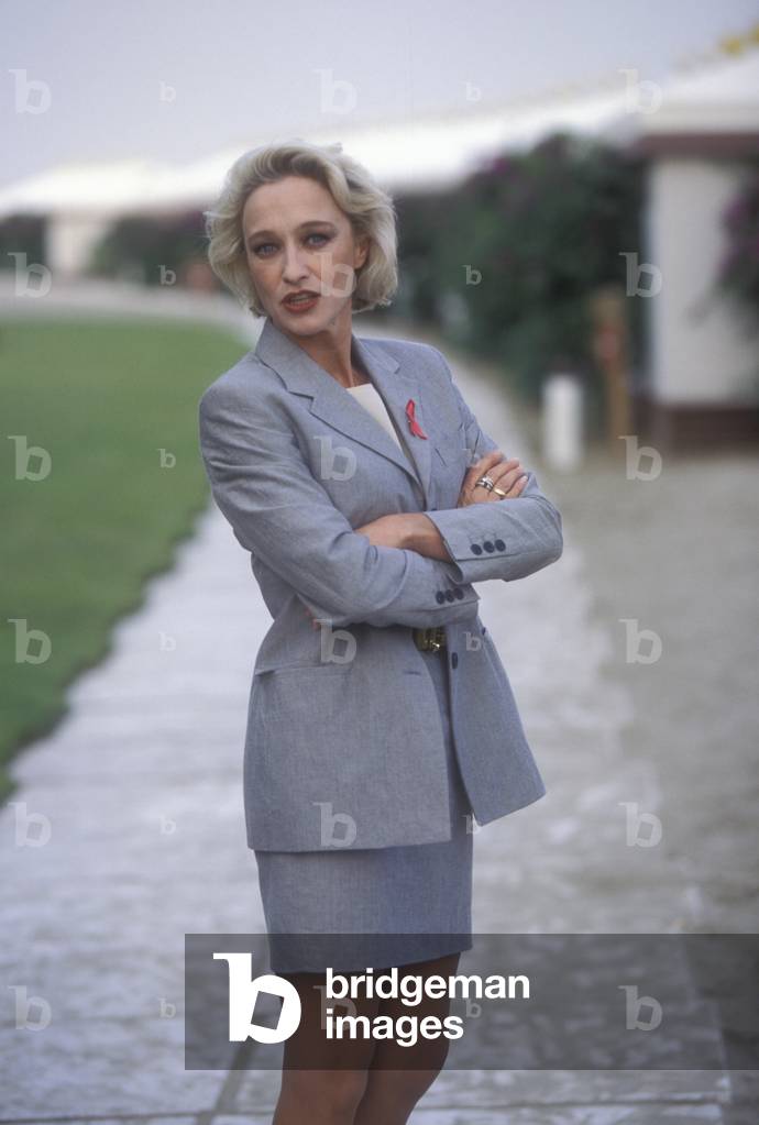 Venice Film festival, 1995. Actress Eleonora Giorgi (photo)