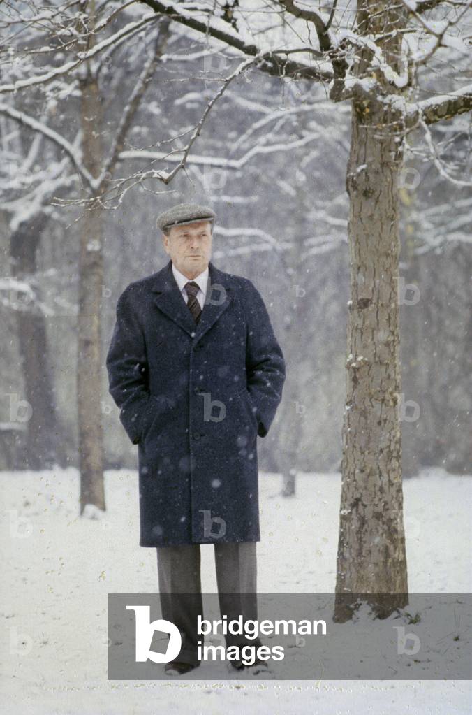 Milan, 1980 Italian writer Vittorio Sereni/Milano, 1980 Lo scrittore Vittorio Sereni-
