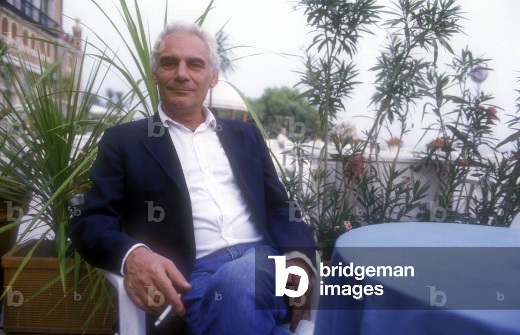 Venice Lido, Venice Film Festival 1987. Italian actor Gian Maria Volonté (photo)