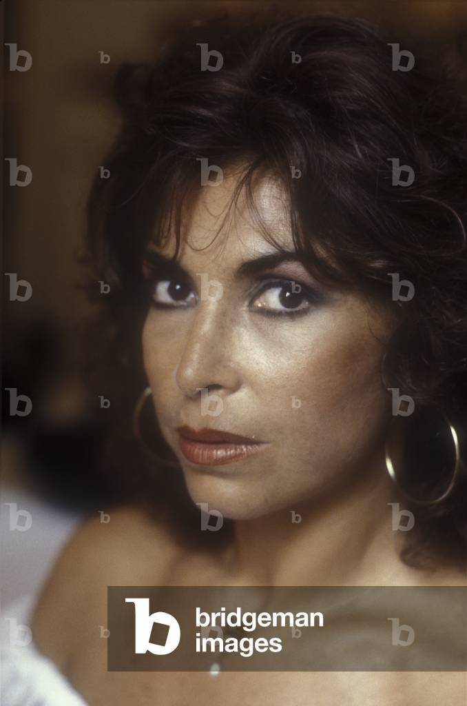 Italian actress Ida Di Benedetto, about 1985/L'attrice Ida Di Benedetto, 1985 circa -