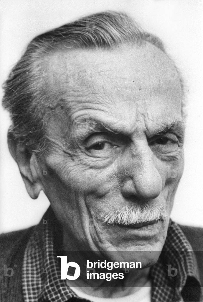 Milan, about 1980. Italian playwright and actor Eduardo De Filippo (photo)