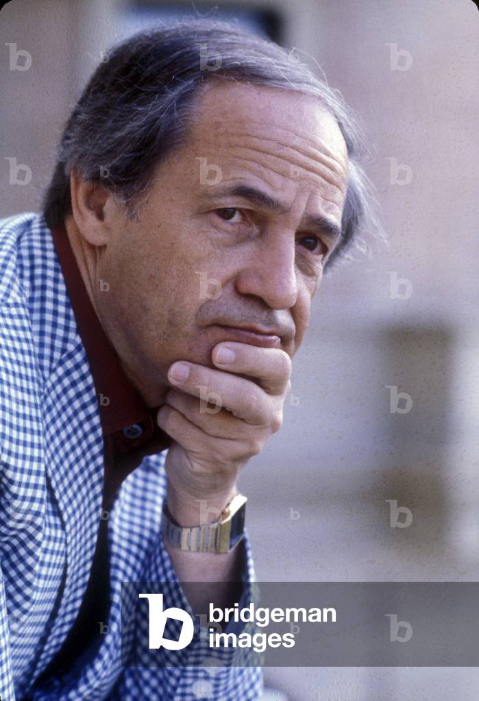 Portrait of the French composer and conductor Pierre Bouez in 1985.