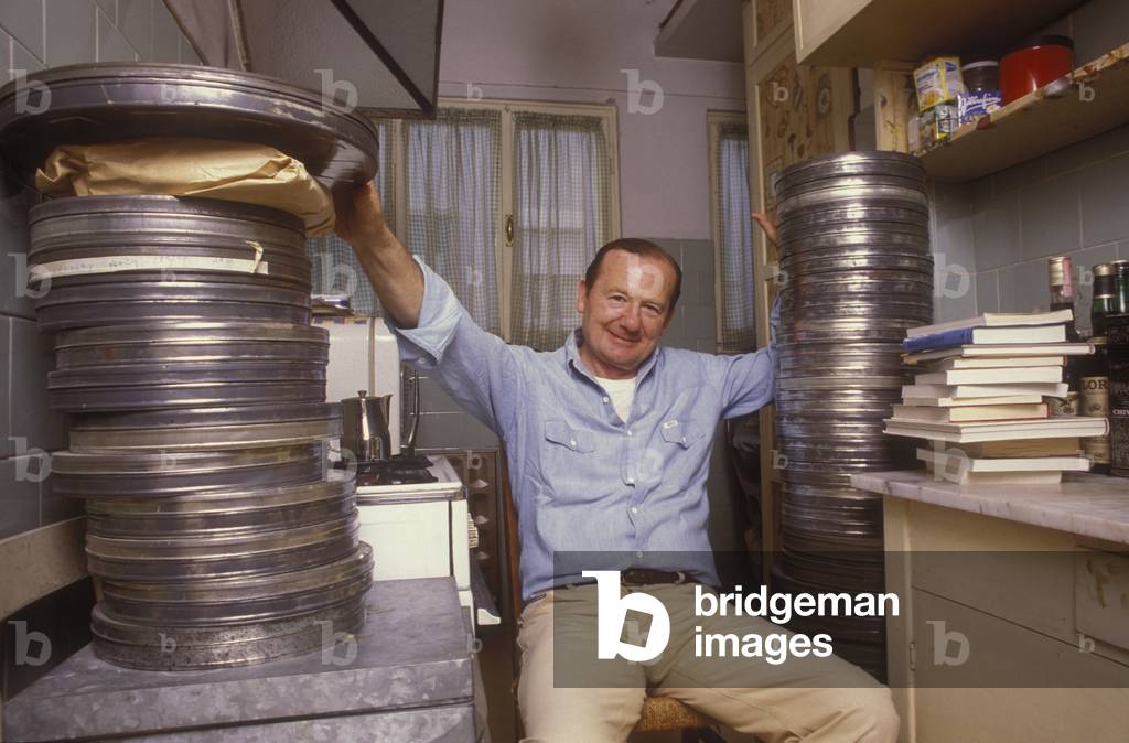 Rome, 1995. Italian journalist Gianni Bisiach (photo)