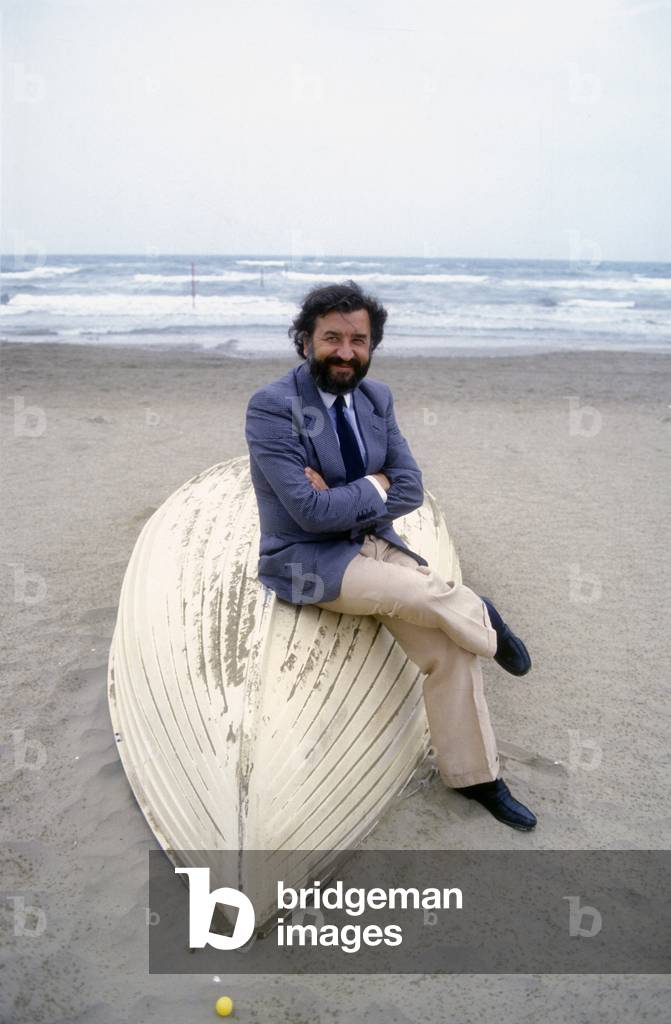 Venice Lido, Venice Film Festival 1983. Italian director Pupi Avati, in competition with his movie 