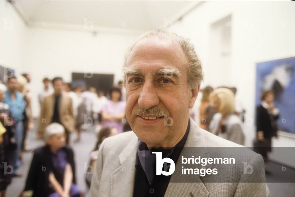 Venice Art biennale 1988. Italian artist Giuseppe Santomaso (photo)