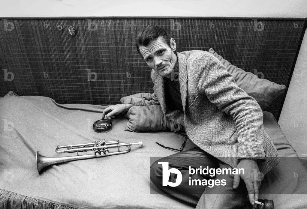 Rome, 1982. Jazz trumpeter Chet Baker (photo)