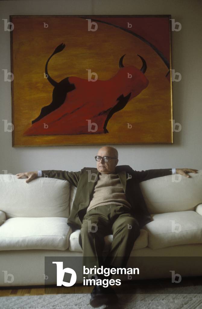 Aligi Sassu in His House (1982)