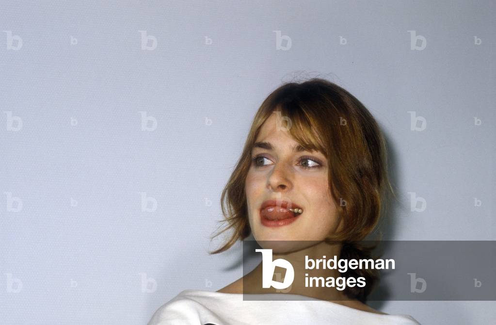 Portrait of German comedian and model Nastassja Kinski in 1980.