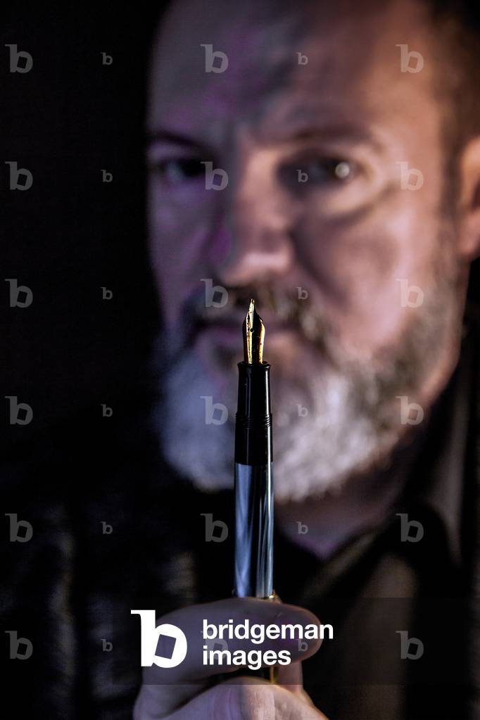 Italian writer Carlo Lucarelli (photo)