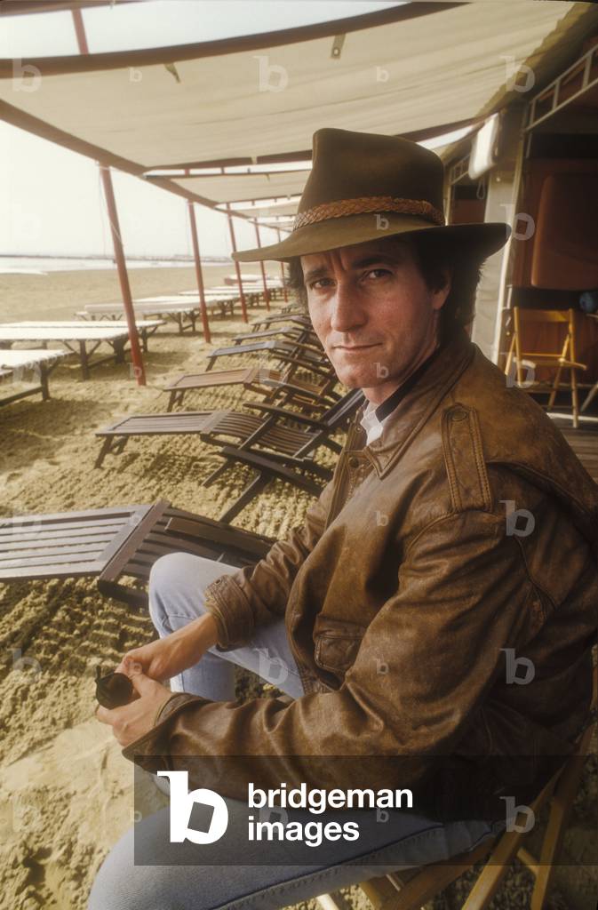 Venice Lido, Venice Film Festival 1993. Australian director Rolf De Heer, winner of Silver Lion-Special Jury Award for the movie “” Bad Boy Bubby””/Lido di Venezia, Venice Film Festival 1993. Il regista australiano Rolf De Heer, vincitore del Leone d'Argento-Gran premio della giuria per il film “” Bad Boy Bubby”” -