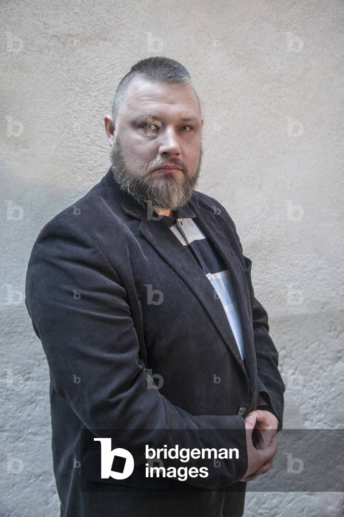 Lyon, Quais du Polar 2017. Estonian crime writer Indrek Hargla (photo)