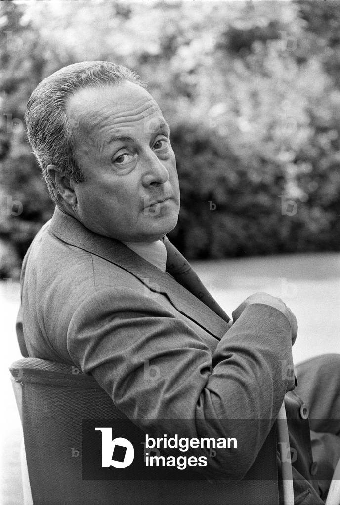 Rome, 1979. Italian writer Giorgio Bassani (photo)