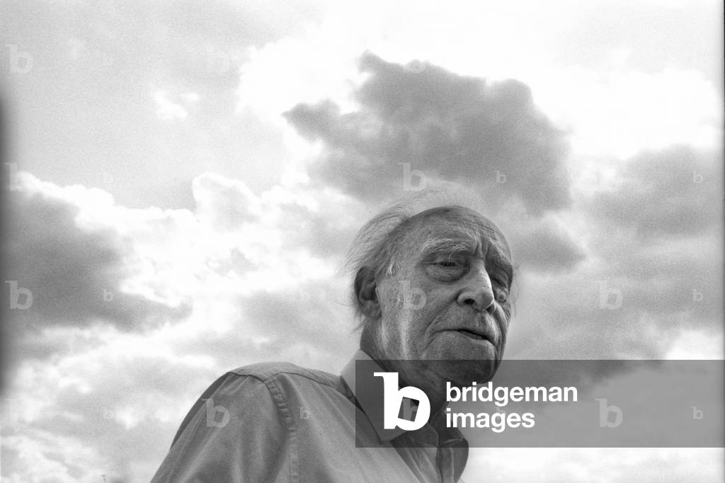 Florence, 1998. Italian poet Mario Luzi (photo)