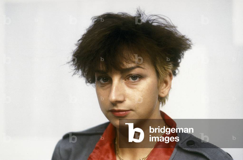 Italian rock singer-songwriter Gianna Nannini (about 1985)/La cantante Gianna Nannini (1985 circa) -
