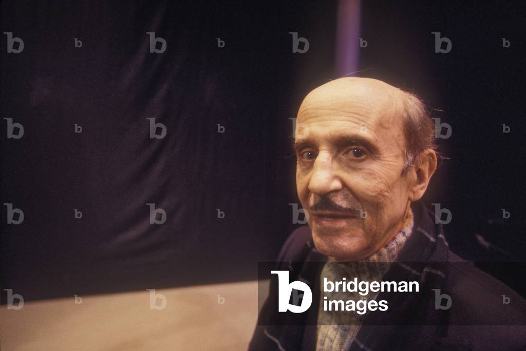 Rome, 1995. Italian poet Albino Pierro (photo)