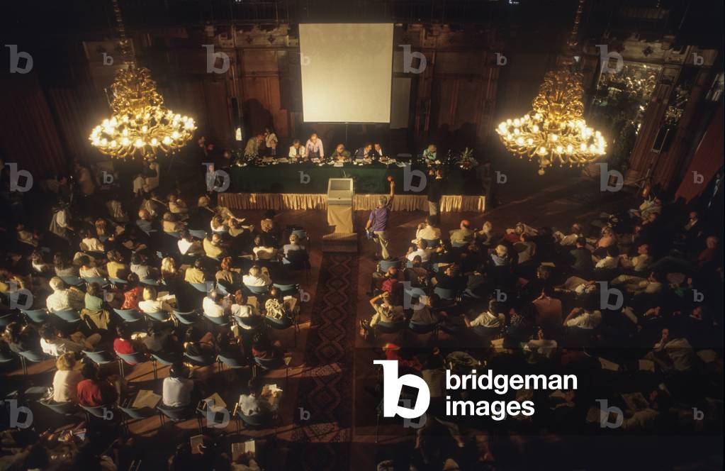 Venice Lido, Venice Film Festival, 1992. Press Conference