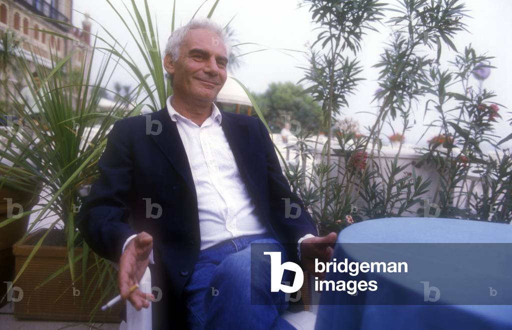 Venice Lido, Venice Film Festival 1987. Italian actor Gian Maria Volonté (photo)