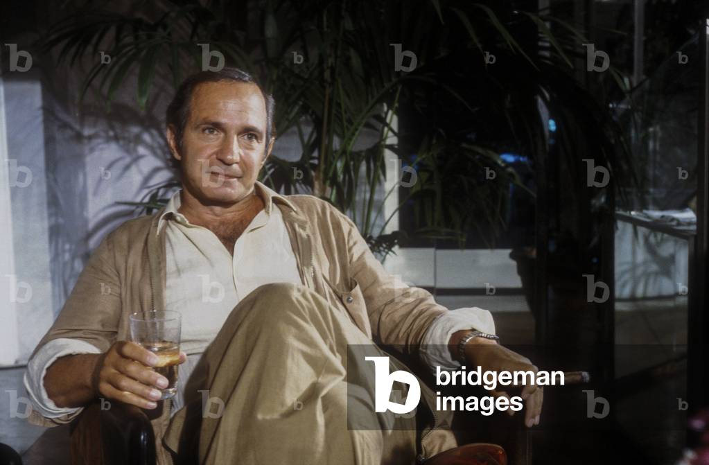 American actor Ben Gazzara, about 1985/L'attore Ben Gazzara, 1985 circa-